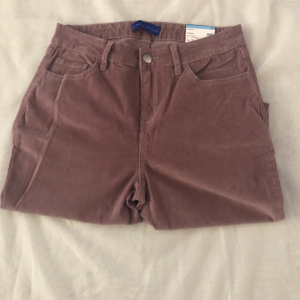 NWT Skinny corduroy pans. Size 4